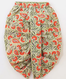 100% Cotton Full Sleeves Kurta & Dhoti floral print- Orange