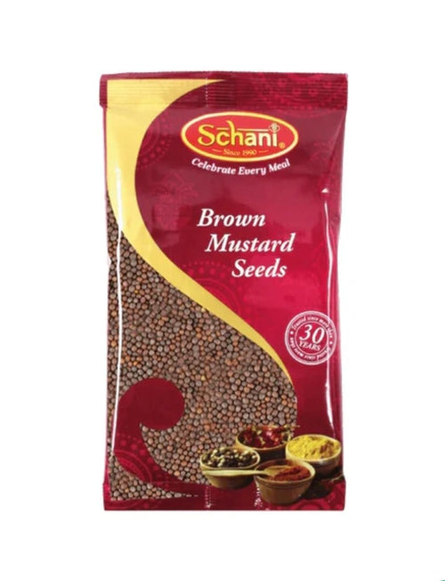 SCHANI MUSTARD SEEDS (BROWN) 100g
