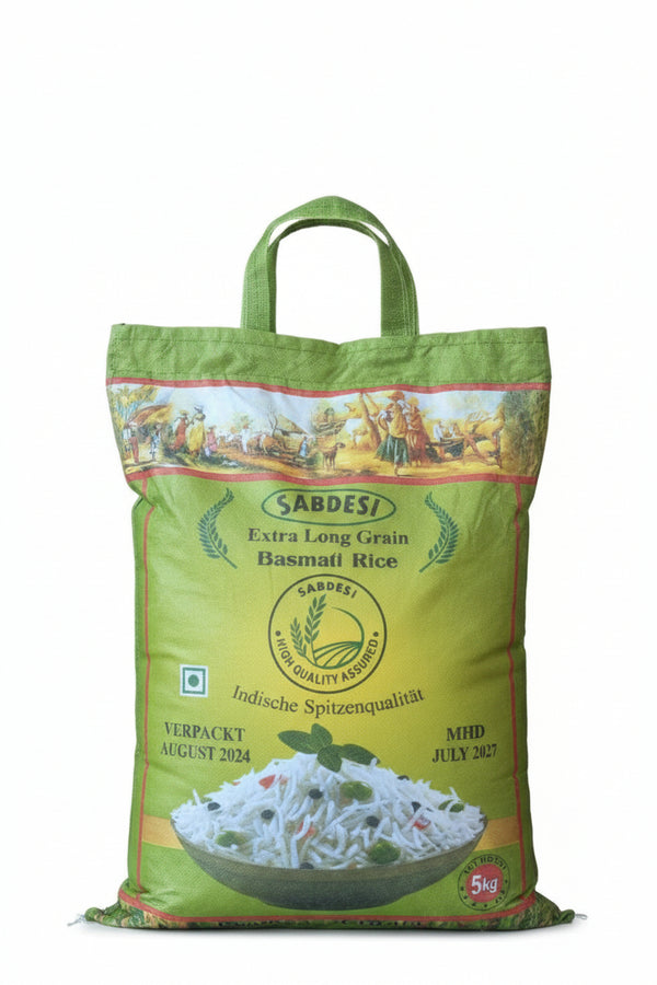 SABDESI Extra Long Grain Premium Basmati Rice 10 Kg